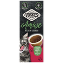 Voskes Mousse Saus Rijk Aan Kip kattensnack 7 x 30 g verpakking voorkant