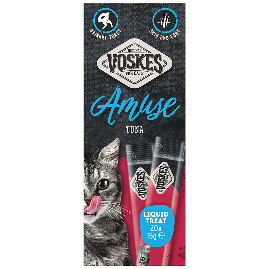 Voskes Liquid Treat Tonijn – 20 × 15 g