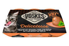 Voskes Jelly Cups Tonijn & Garnalen – 6 × 25 g