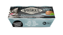 Voskes Jelly Cups Tonijn & Krab – 6 × 25 g
