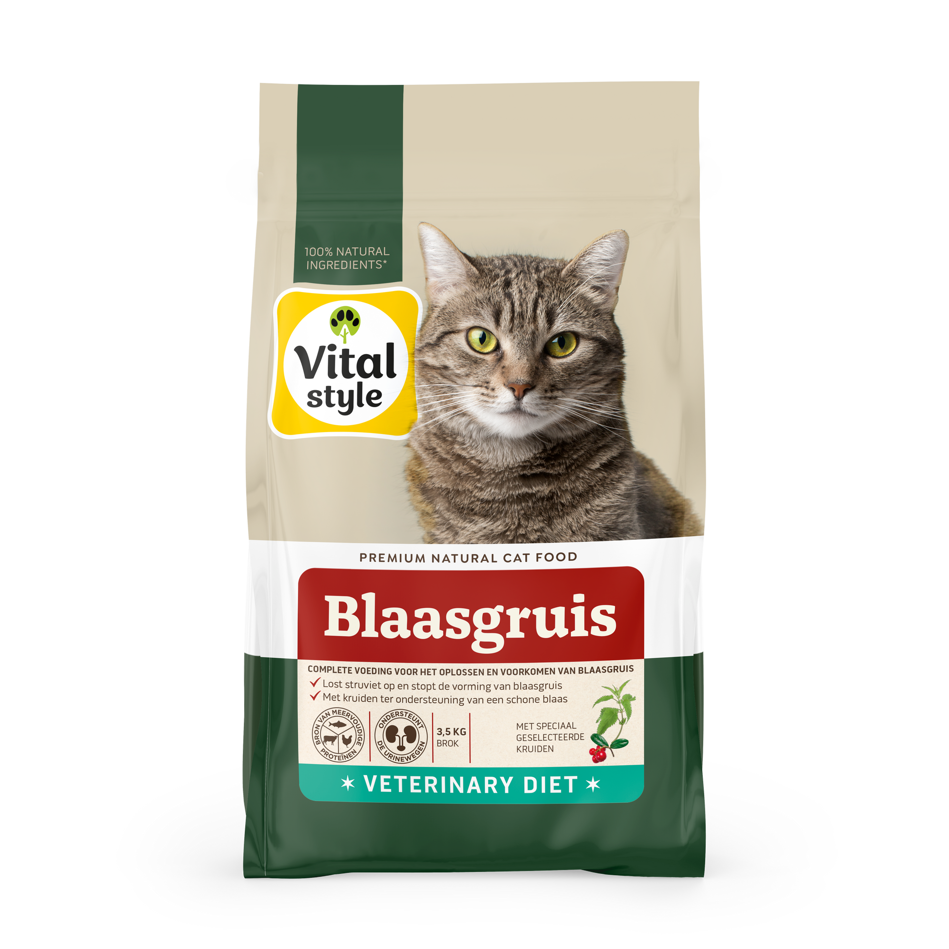 VITALstyle Blaasgruis – Droog Kattenvoer – 3,5 kg