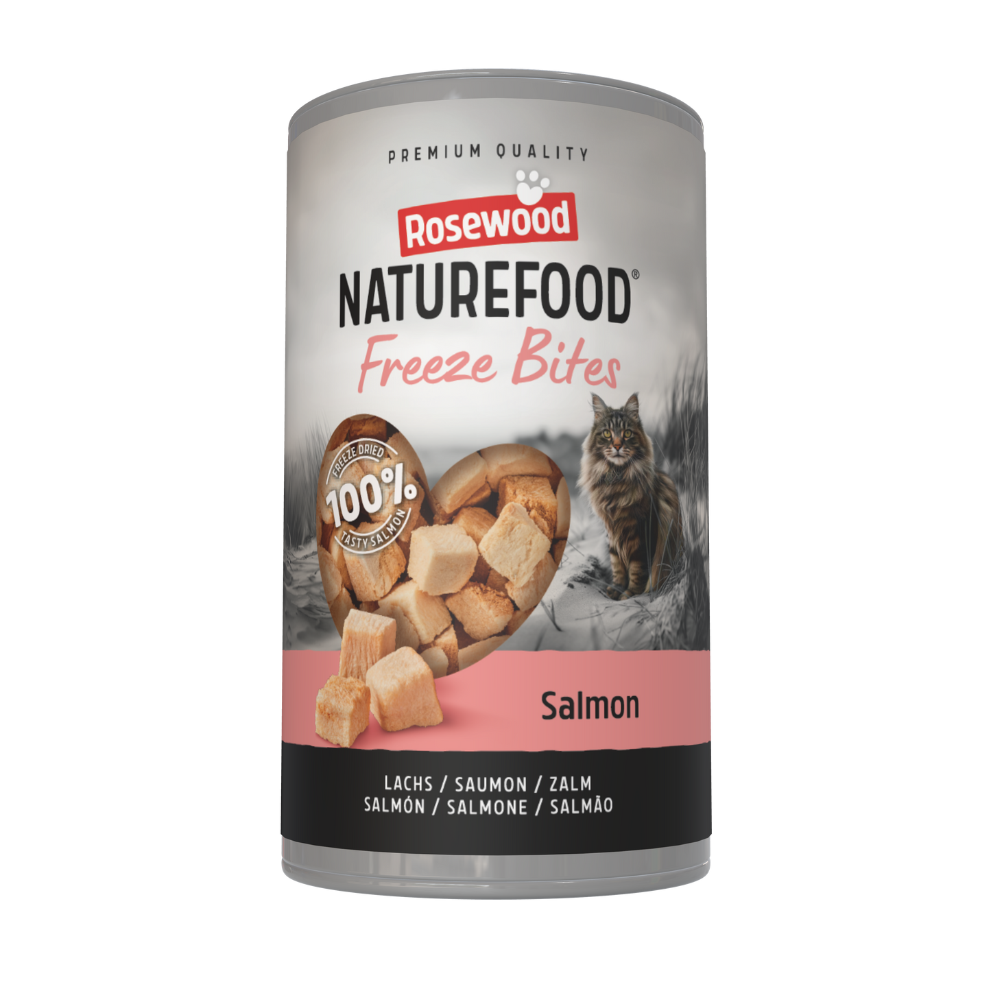 Rosewood Naturefood Freeze Bites Zalm – 20 g