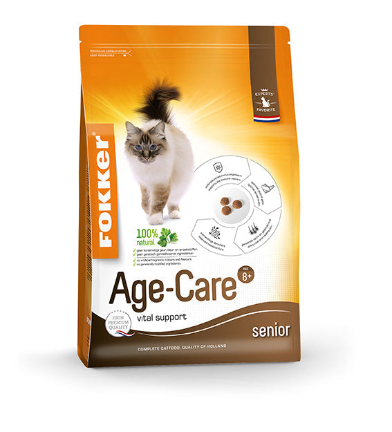 Fokker Age-care – Droog Kattenvoer – 2,5 kg