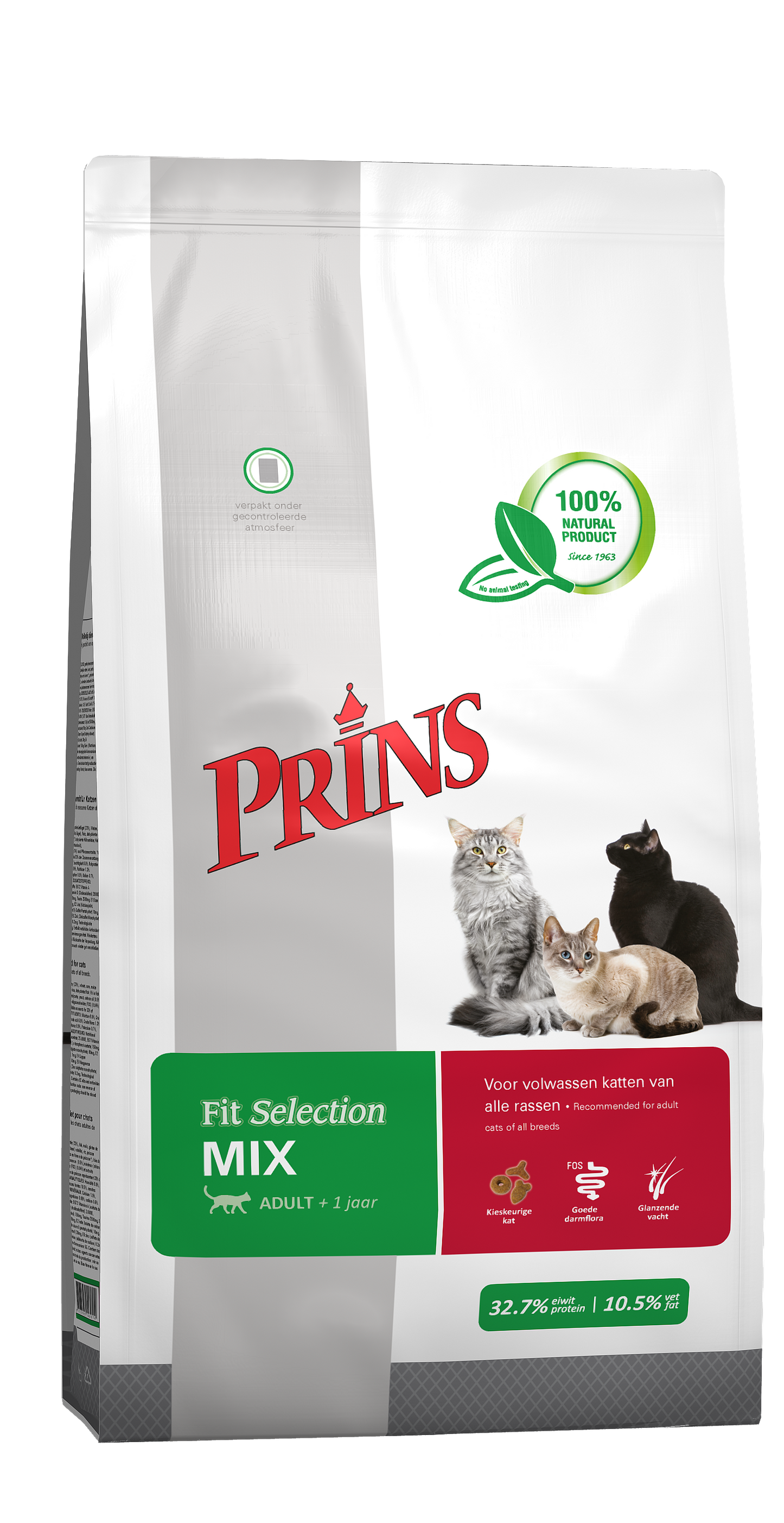 Prins Fit Selectie Mix – Droog Kattenvoer – 10 kg