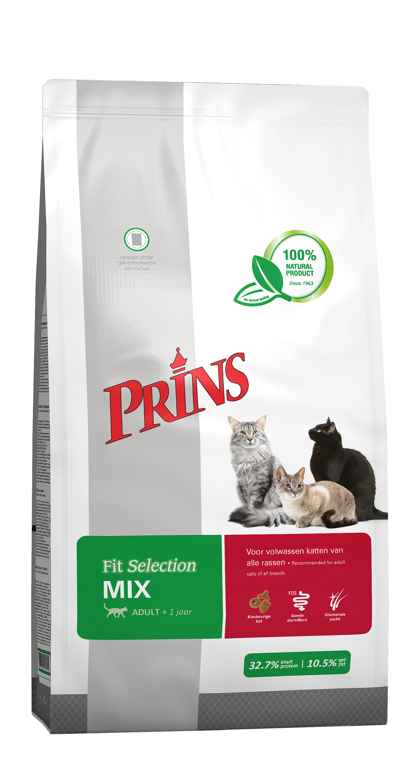 Prins Fit Selectie Mix – Droog Kattenvoer – 10 kg