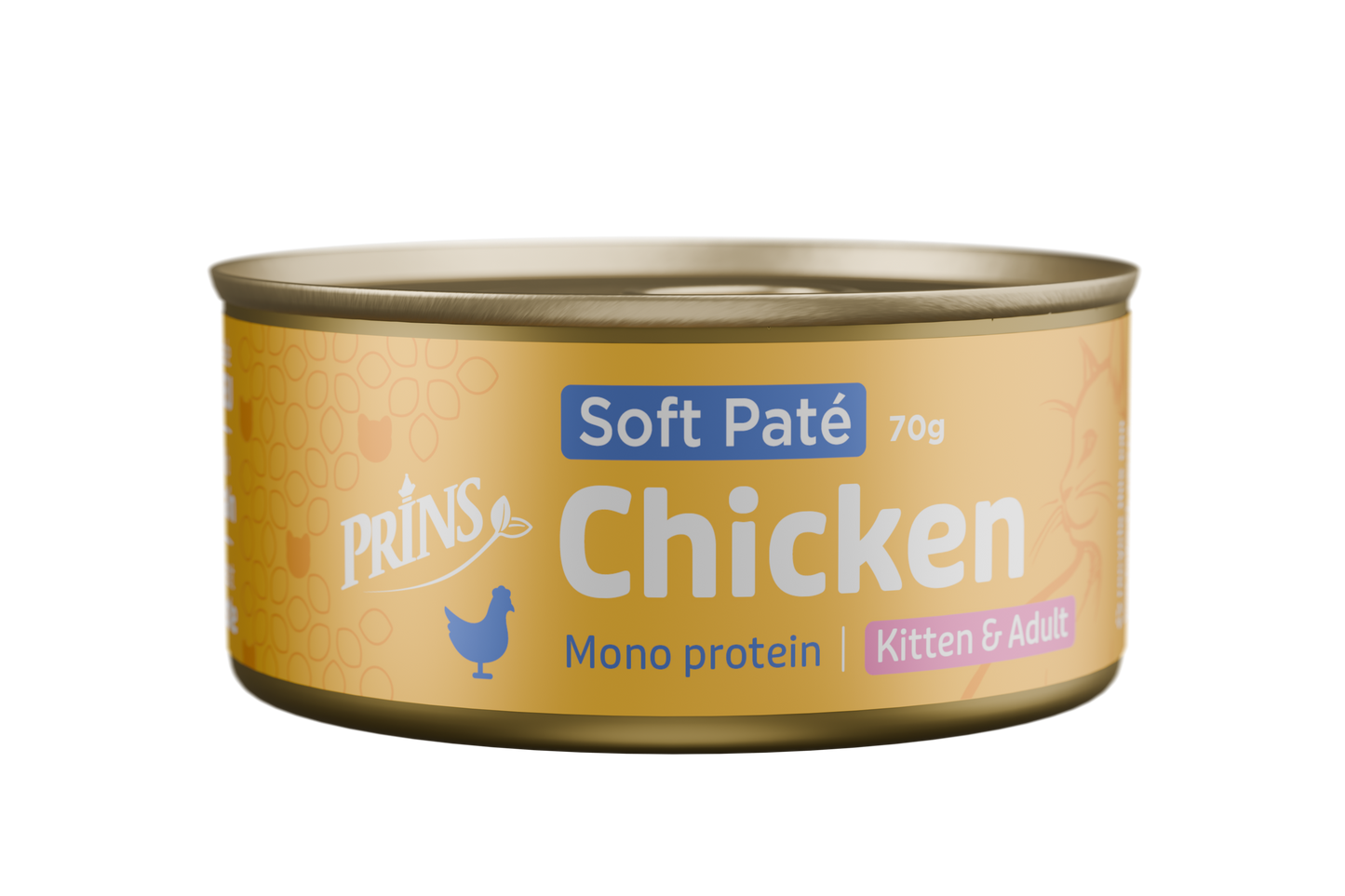 Prins Wet Food Soft Paté Kip – Natvoer – 70 g