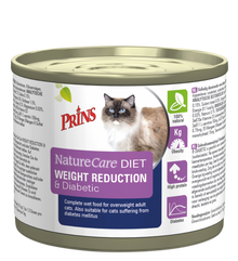 Prins NatureCare Dieet Weight Reduction & Diabetic – Natvoer – 200 g