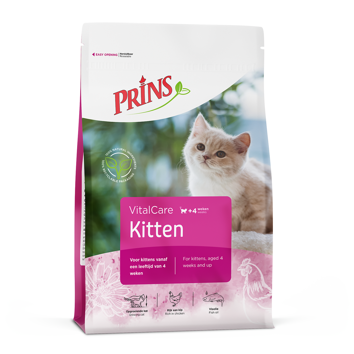 Prins VitalCare Kitten – Droog Kattenvoer – 4 kg