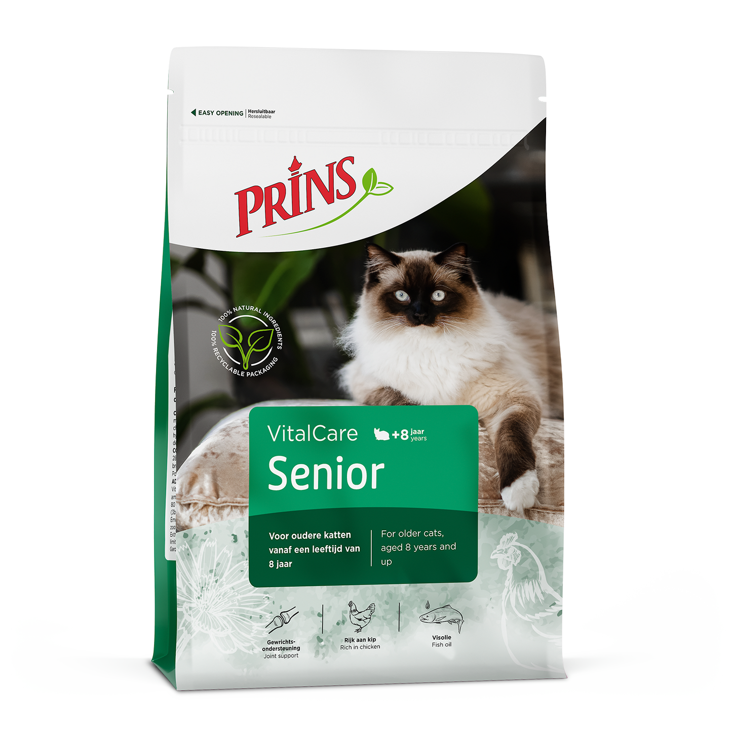 Prins VitalCare Senior – Droog Kattenvoer – 4 kg