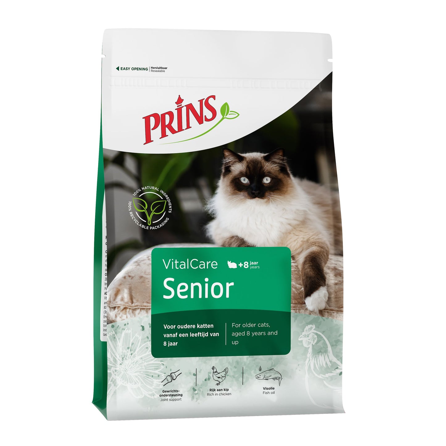 Prins VitalCare Senior – Droog Kattenvoer – 10 kg