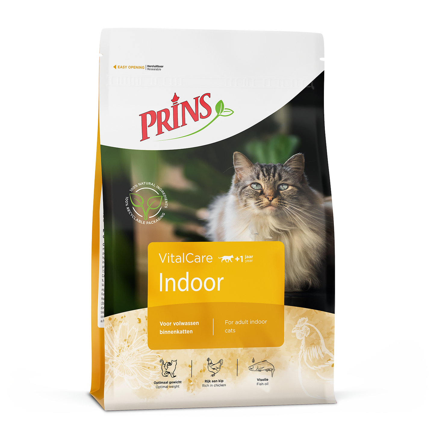 Prins VitalCare Binnenkat – Droog Kattenvoer – 1,5 kg