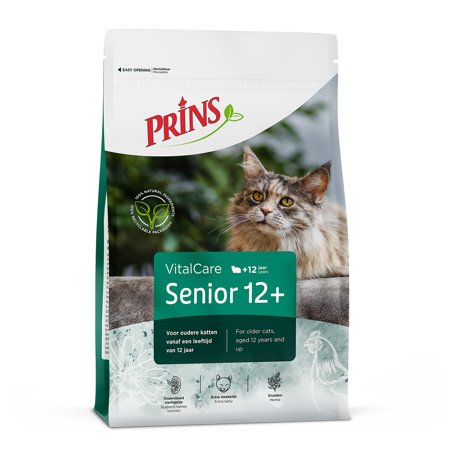 Prins VitalCare Senior 12+ – Droog Kattenvoer – 1,5 kg