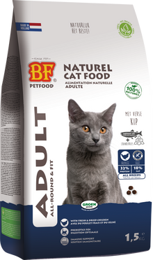 Biofood Premium Adult Fit – Droog Kattenvoer – 1,5 kg