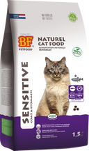 Biofood Premium Sensitive Vacht & Maag – Droog Kattenvoer – 1,5 kg