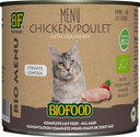 Biofood Biologisch Kat Kip Menu Blik – Nat Kattenvoer – 200 g