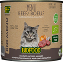 Biofood Biologisch Kat Rund Menu Blik – Nat Kattenvoer – 200 g