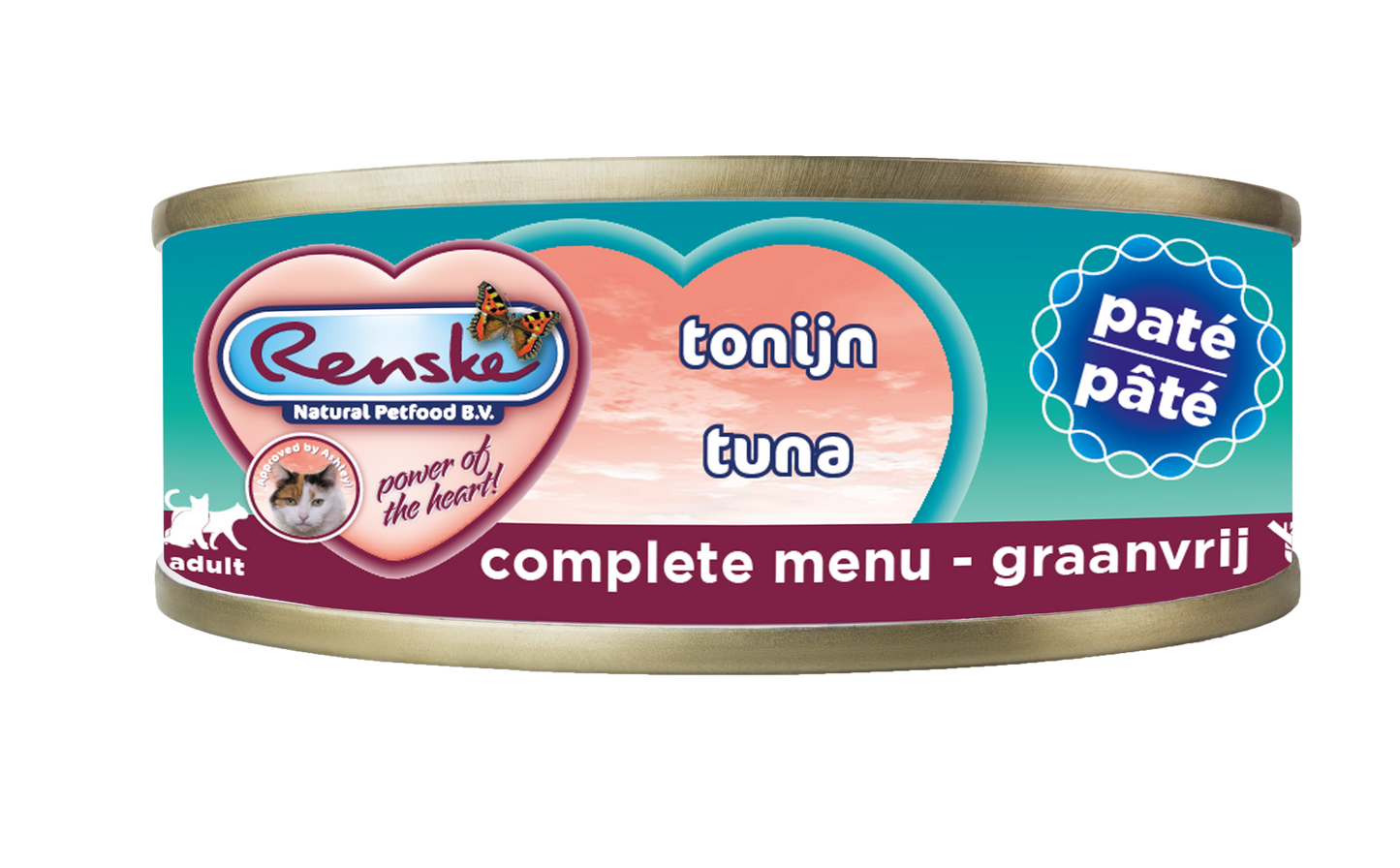 Renske Vers Paté Tonijn – Natvoer – 70 g