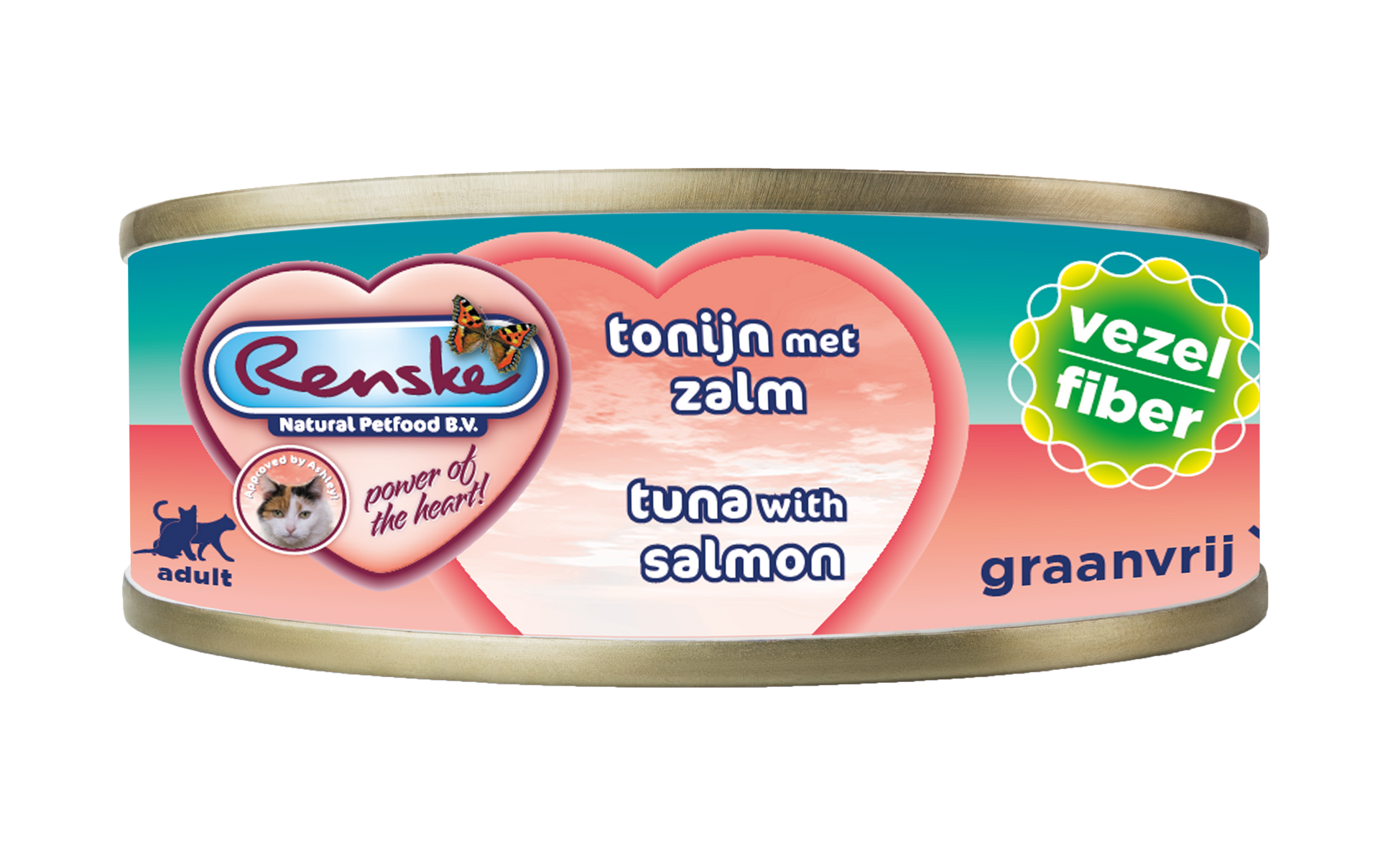 Renske Vers Vezel Tonijn & Zalm – Natvoer – 70 g