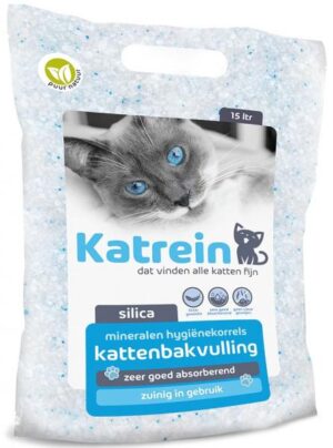 Katrein Silica kattenbakvulling – 15 L