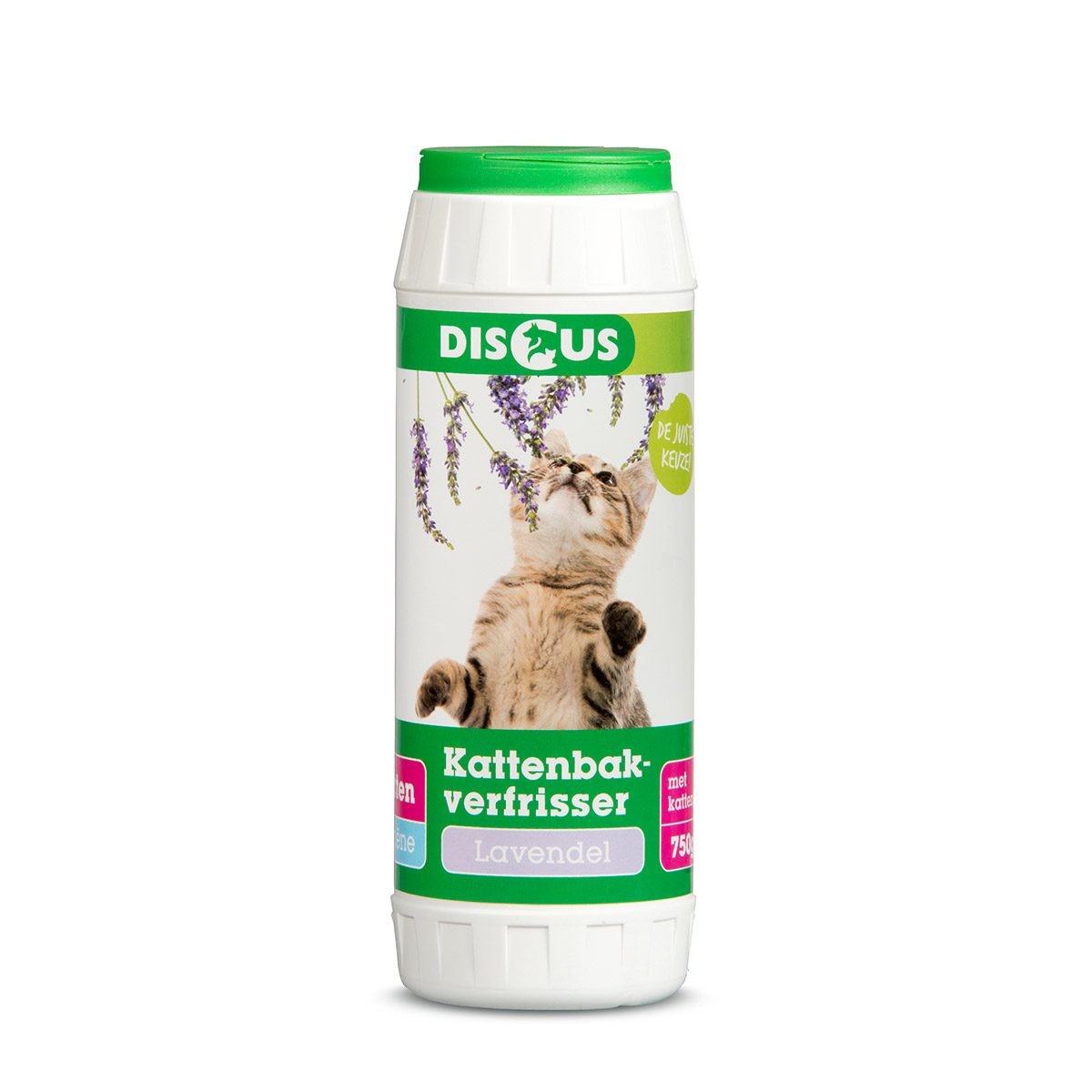 Discus kattenbak-geurverdrijver Lavendel – 750 g