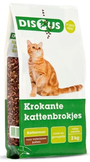 Discus 3-Mix – Droog Kattenvoer – 2 kg