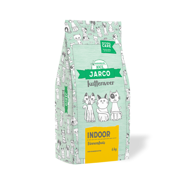 Jarco Natural Binnenkat Kip – Droog Kattenvoer – 6 kg