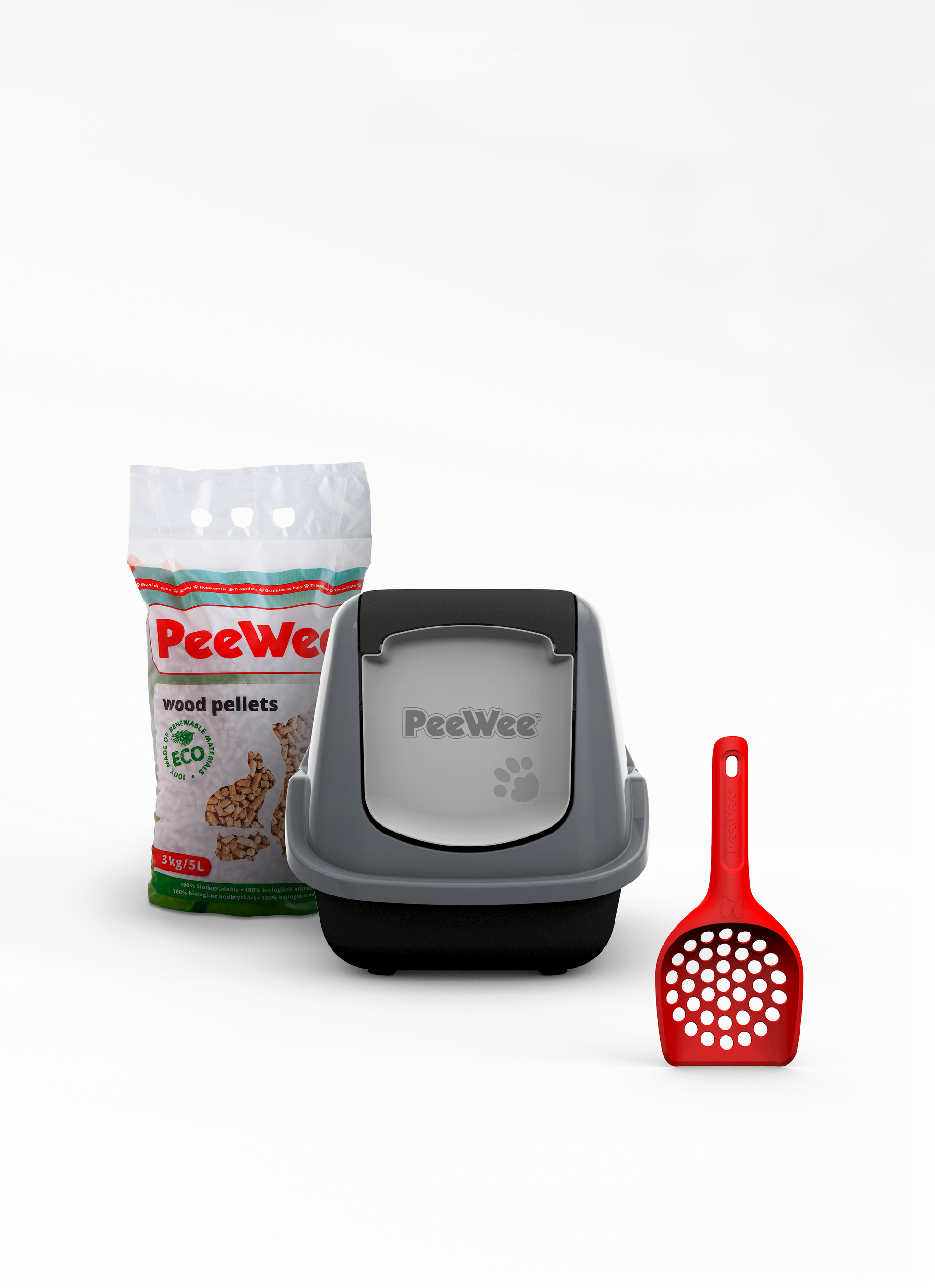 PeeWee EcoHûs startpakket – zwart/antraciet