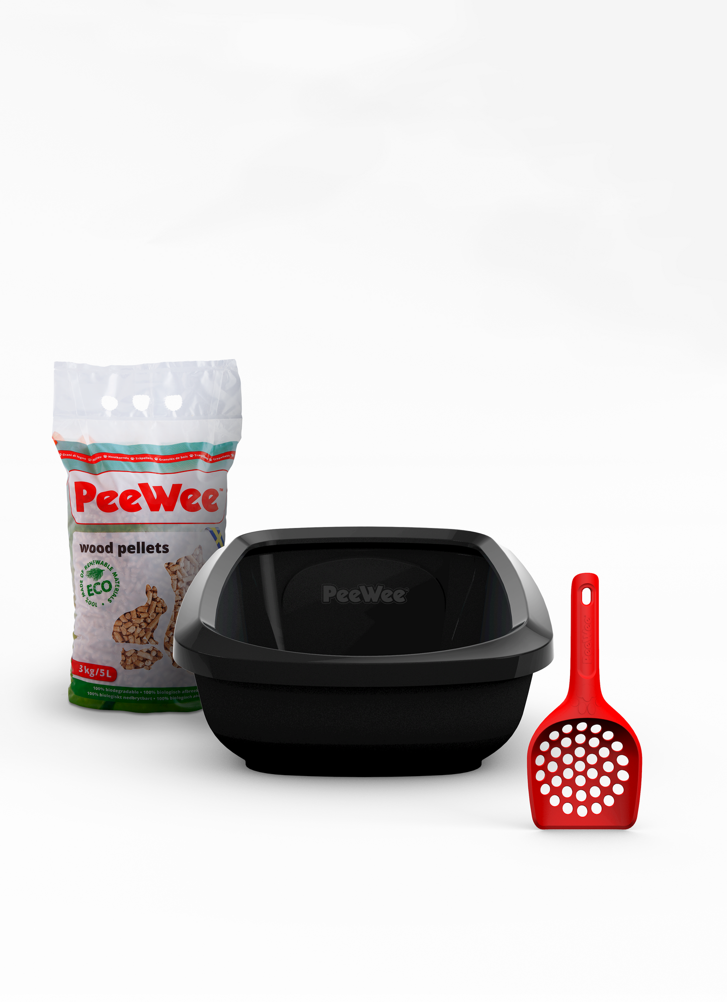 PeeWee EcoGranda XXL startpakket – zwart/zwart