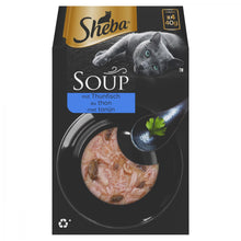 Sheba Soup tonijn – kattensoep met tonijn in bouillon 4x40g