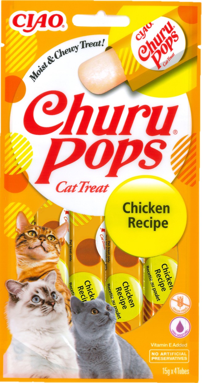 Inaba Ciao Churu Pops Kip – 4 x 15 g