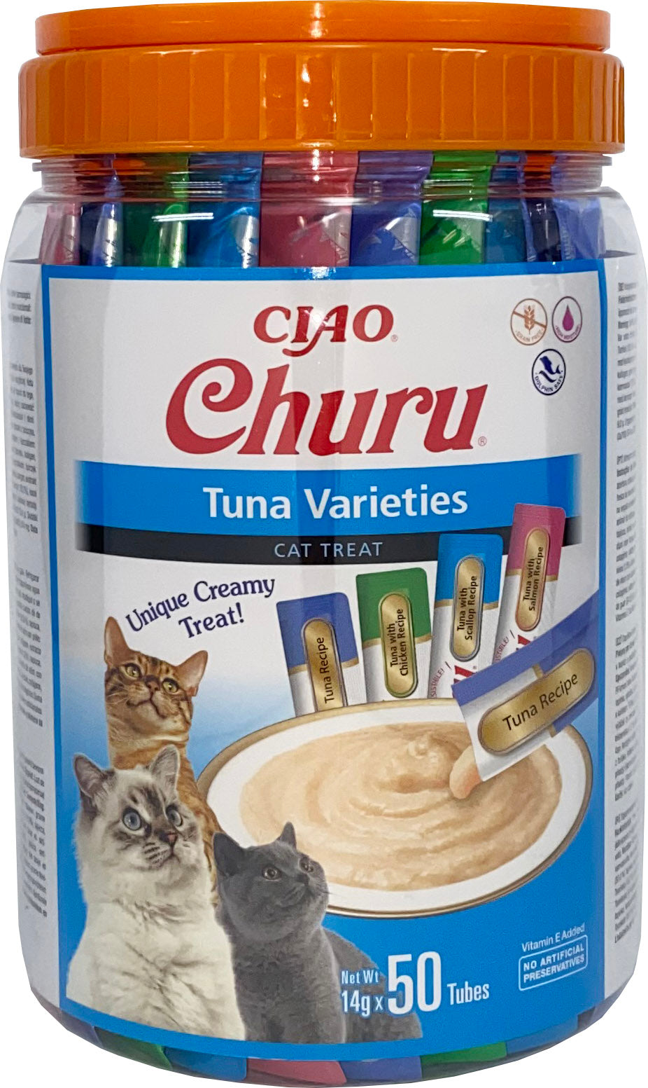 Inaba Ciao Churu Multipack Tonijn – 50 x 14 g