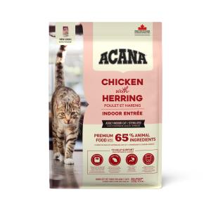 Acana Indoor Entrée 4,5kg – droog kattenvoer met kip en haring voor binnenkatten