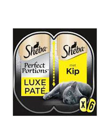 Sheba Perfect Portions – Kip – Luxe Kattenvoer – 6x37,5g