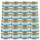 Almo Nature Daily Mousse Oceaanvis – 24 × 85 g – 24 blikjes op witte achtergrond