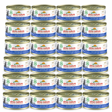 Almo Nature HFC Jelly Oceaanvis – 24 × 70 g – 24 blikjes op witte achtergrond