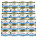 Almo Nature HFC Natural Tonijn uit de Atlantische Oceaan – 24 × 70 g – 24 blikjes op witte achtergrond
