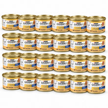 Gourmet Gold Fijne Mousse Kalkoen, 24 × 85 g in een verspringende opstelling
