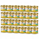 Gourmet Gold Hartig Torentje Kip & Wortel – 24 × 85 g in een verspringende opstelling