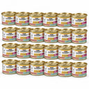 Gourmet Gold Hartig Torentje Duo Zalm & Koolvis – 24 × 85 g in een verspringende opstelling