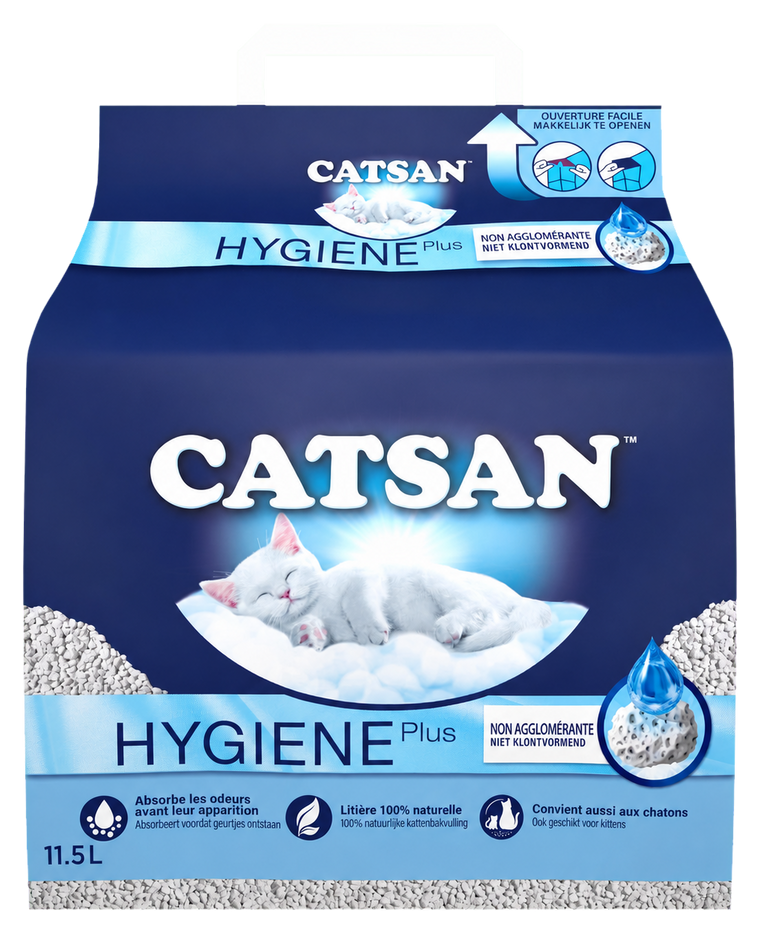 Catsan Hygiene Plus kattenbakvulling