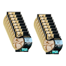 Sheba Filets Witvis in Saus, 16 verpakkingen, samen 16 porties van 60 gram