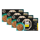 Sheba Mini Filets Gevogelte Selectie in Saus, 4 verpakkingen, samen 32 porties van 85 gram