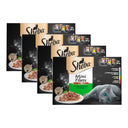 Sheba Mini Filets Mix Selectie in Saus, 4 verpakkingen, samen 48 porties van 85 gram