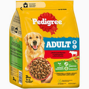 Pedigree Adult   Hondenbrokken  Rund  3kg