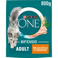 Purina ONE Adult Kattenvoer – Kip & Volkoren Granen – 800g