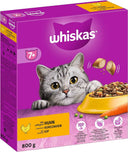 Whiskas 7+ Senior kip droogvoer – kattenbrokken voor oudere katten
